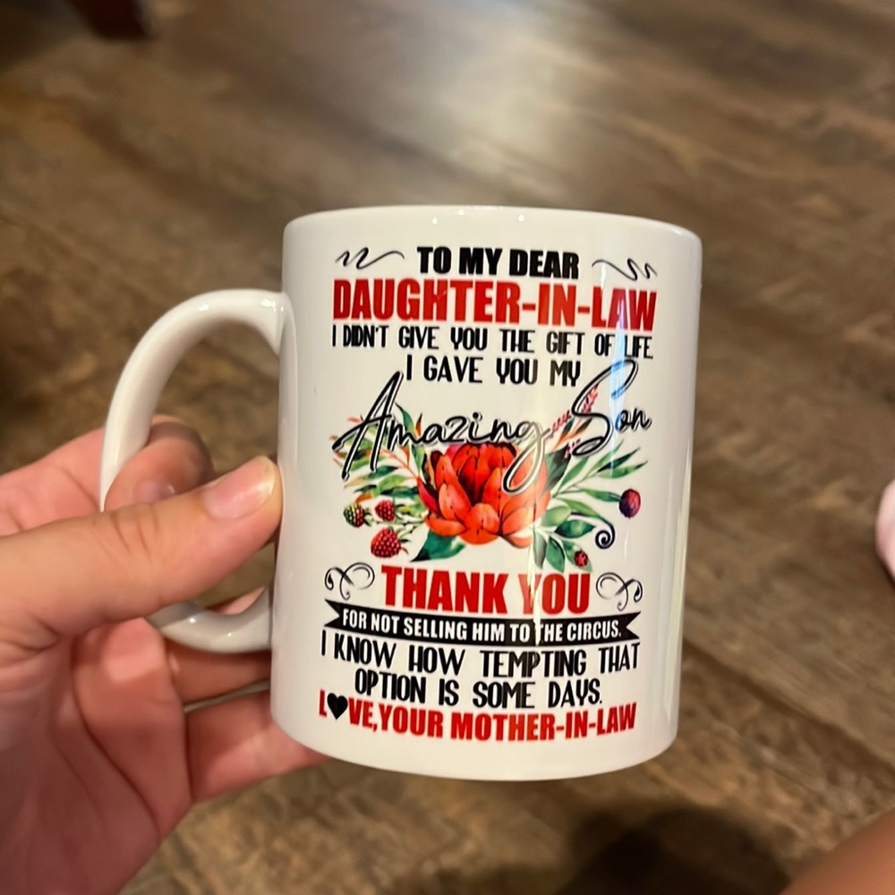 New mug daughter in law gift